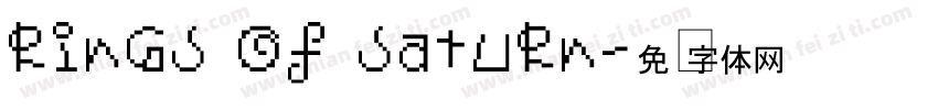 Rings of saturn字体转换
